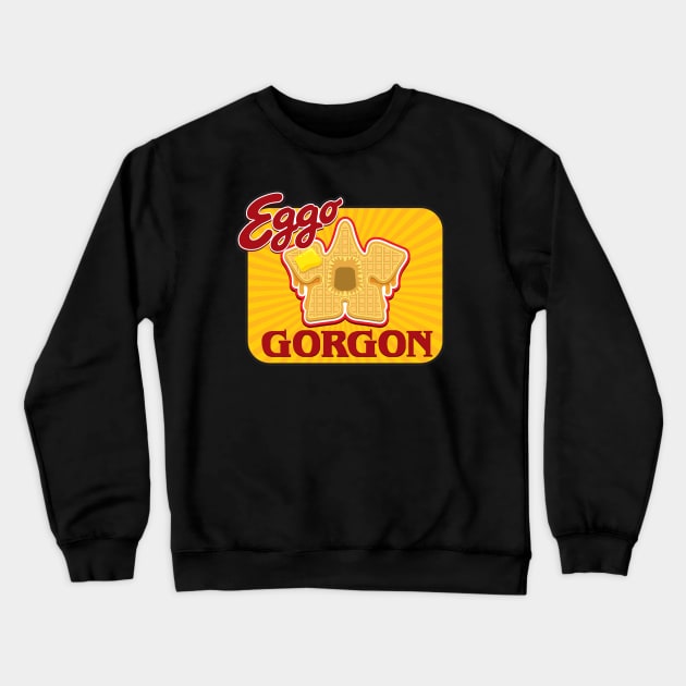 EggoGorgon Crewneck Sweatshirt by Sam Potter Design